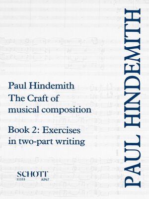 cover image of The Craft of Musical Composition